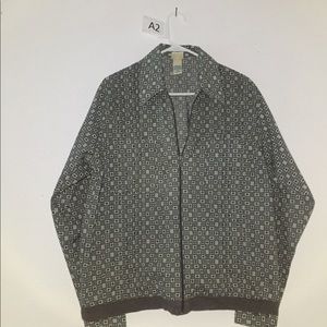 Haband Ultra light zip up shirt-jacket